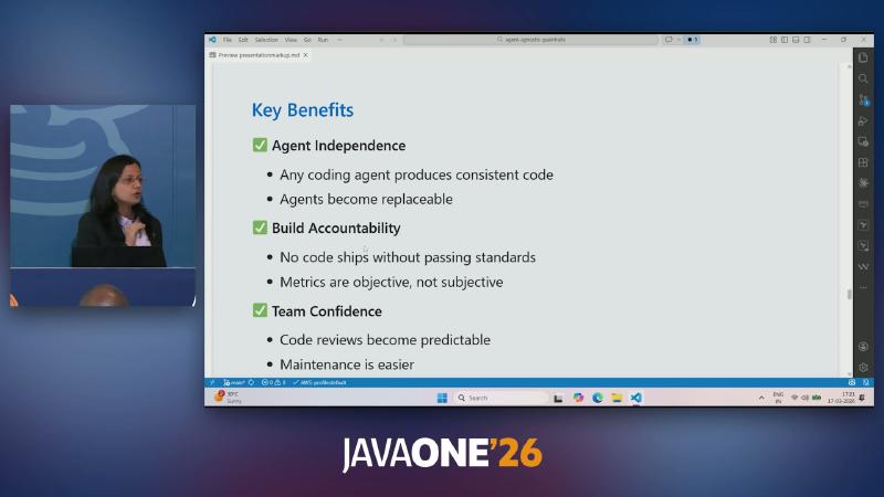 Slide: Key Benefits — Agent Independence, Build Accountability, Team Confidence