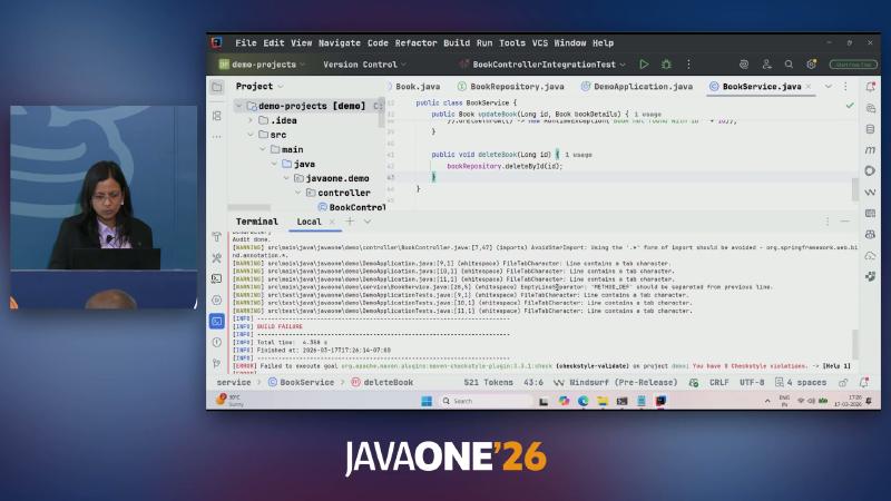 Maven build failure: checkstyle-validate failed in verify phase