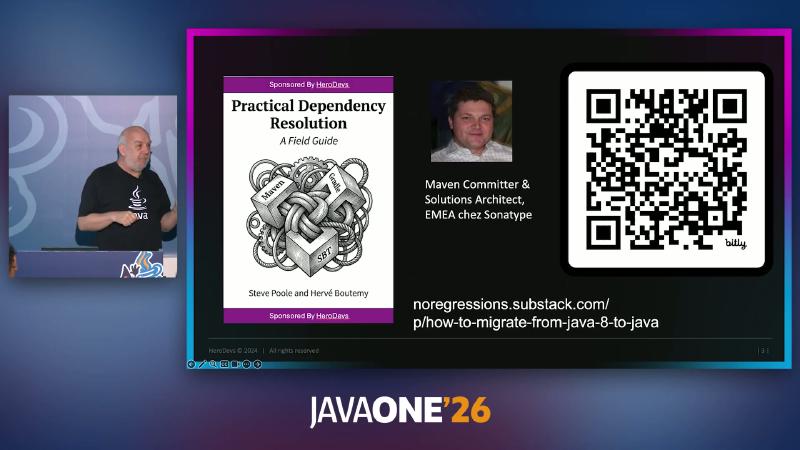 JavaOne session: slides on dependency resolution and migration guides