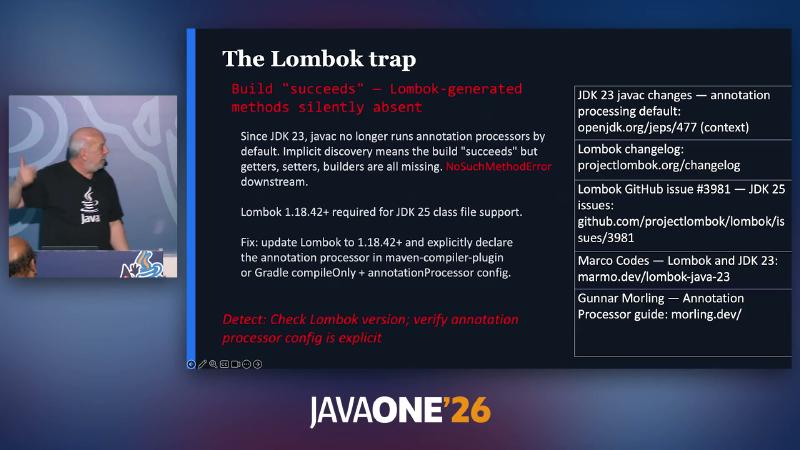 The Lombok trap — javac no longer runs annotation processors by default