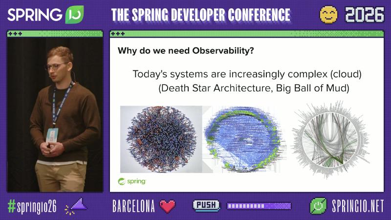 Complex systems need observability: Death Star Architecture illustration